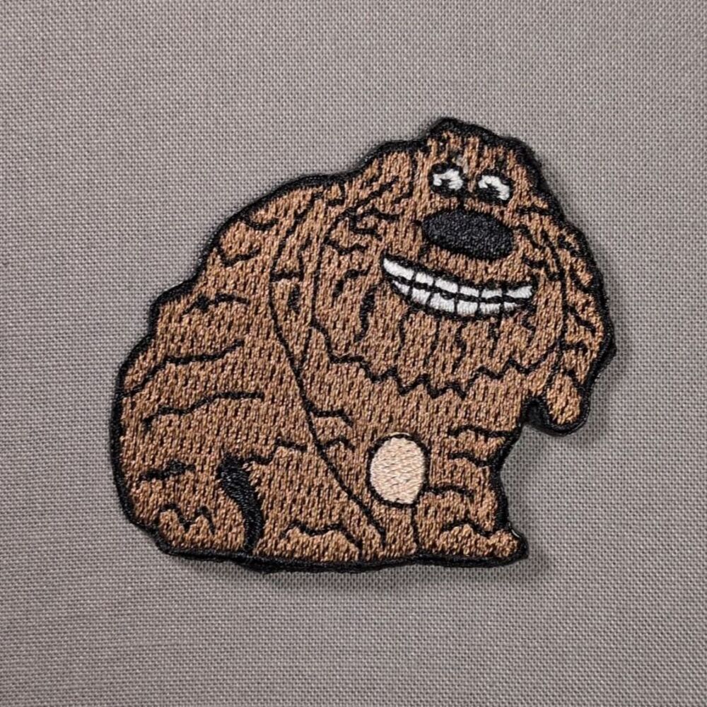 The Secret Life of Pets Max Dog Iron On Patch | Cartoon Dog Patch
